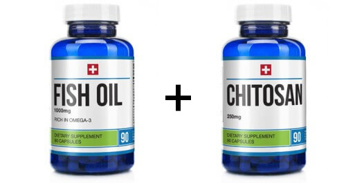 Fish Oil & Chitosan to Reduce Cholesterol