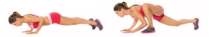 Push-Ups and Lunges